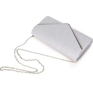 Silver Clutch Purse